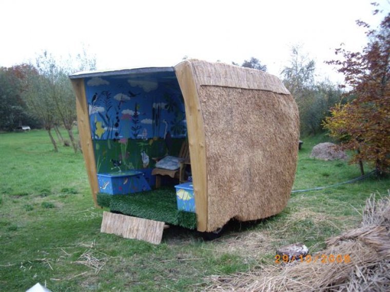 Koperen nok en raamdorpels