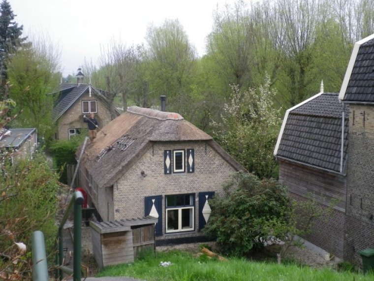 Rieten dak vervangen