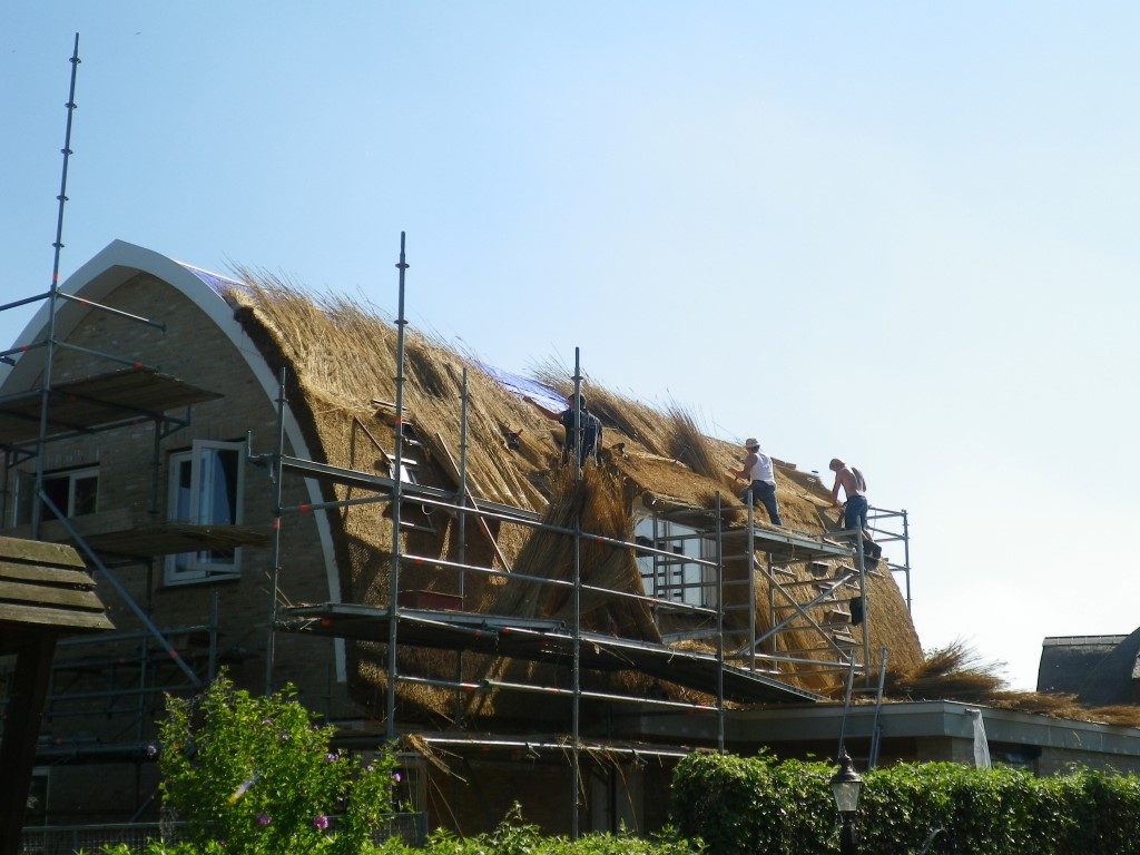 Rieten dak in Reeuwijk