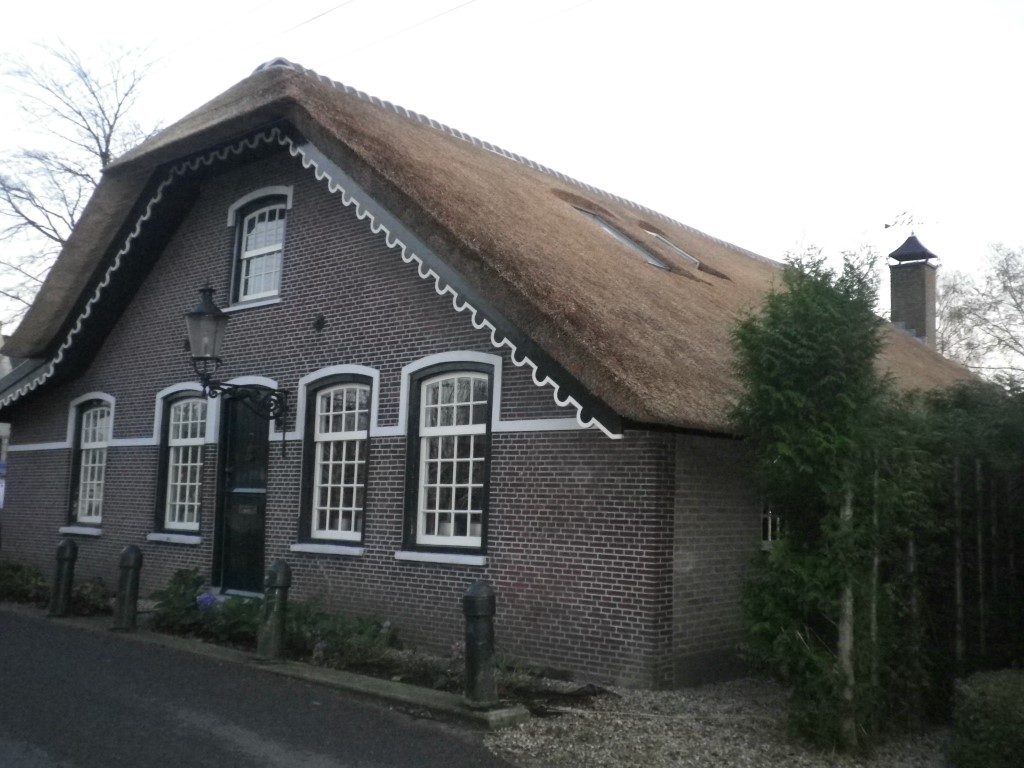 Rieten dak in Stolwijk