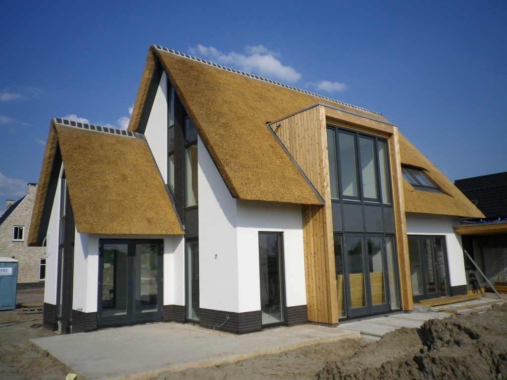 Uniek rieten dak Haastrecht