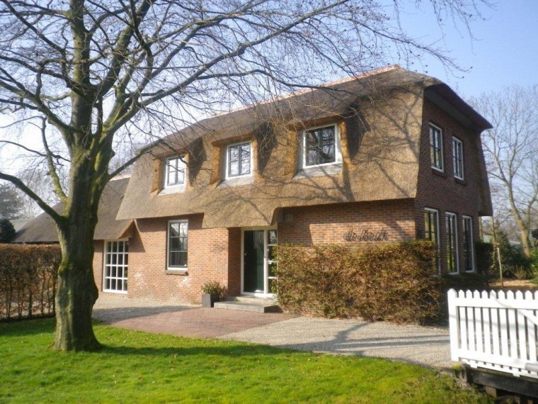 Rieten dank in Reeuwijk