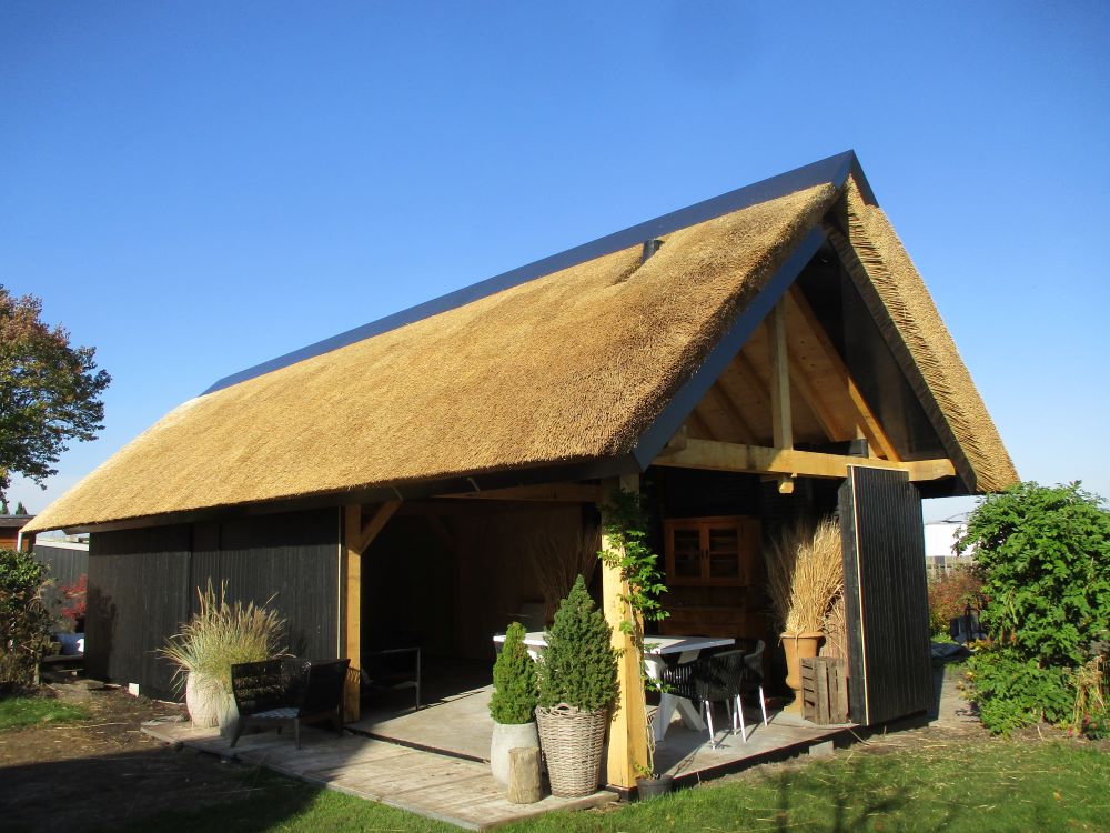 Eiken schuur in Boskoop